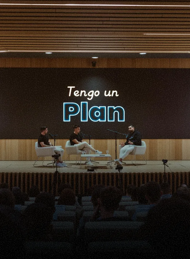 Evento TengoUnPlan · Sergio B. x Juan D.